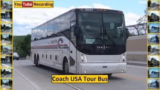 Coach USA Tour Bus - YouTube Recording