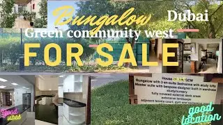 4 Bedroom Villa for sale in Dubai. Bungalow  Green Community West. Dubai Investment Park