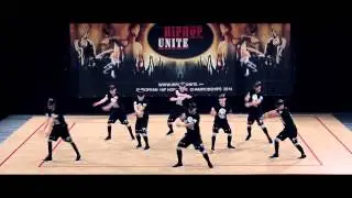 R3D ZONE - 1st Place - Fisaf Hip Hop Unite European Championship 2014 - Vienna