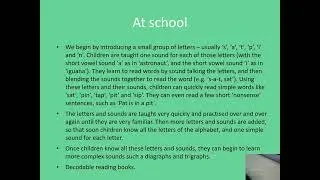 FS2 phonics and reading workshop