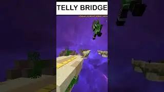 TELLY BRIDGE #bedwars #хзчтоснимать #minecraft
