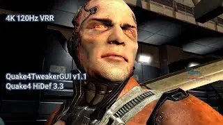 Quake 4 HiDef Texture Mod - Final Boss 4K 120Hz - RTX 3080 Asus Strix SCAR G15 Ryzen 7 5800H