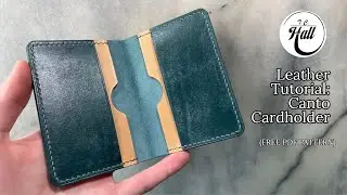 Canto Leather Cardholder Tutorial (With PDF Pattern!)