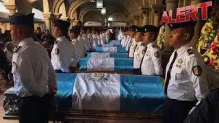 Guatemala Holds Funeral For Police Killed As Gang Violence Surges | ALERT News