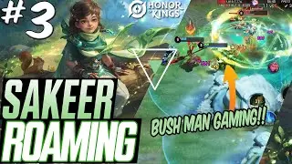 Annoying bush hop with Sakeer | Sakeer Roaming Gameplay #3 | Honor of Kings