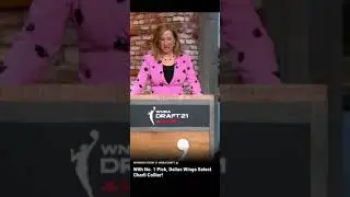 WNBA Draft Moments 2021 | Draft Pick No. 1: Charli Collier (DALLAS Wings)