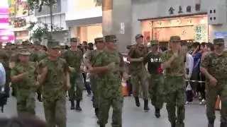 陸上自衛隊松山駐屯地連【松山まつり2016・野球拳おどり】企業連の部