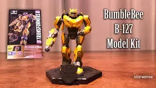 Transformers Bumblebee B-127 Model Kit Stop Motion