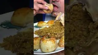 Яблоко 🍎, запечённое в духовке | Объеденье 🤤 | Звуки еды | АСМР | #короткоевидео