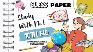 Ramsha Iqbal's Shocking 10th Class Biology Guess Paper Revealed