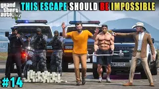 MICHAEL ESCAPES FROM PRISON | THE BEGINNING OF REVENGE 🔥 GTA 5 GAMEPLAY #14 @TechnoGamerzOfficial