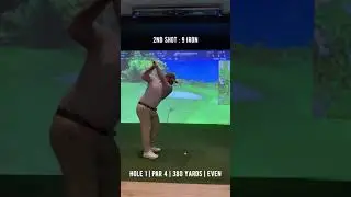Front 9 Pebble Beach - Golf Simulator Course Vlog (GC Hawk)