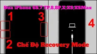 C&aacute;ch Đưa iPhone 6S,7,7P,8,8P,X,XS,XSMax Về Chế Độ Recovery Mode Đơn Giản,Nhanh Ch&oacute;ng.