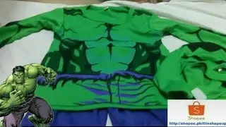 Kids Hulk Costume