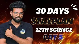12th Science Group | 30 days Study Plan | Day 5 |#12th #studyplan