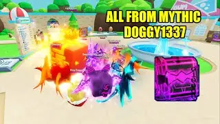 I TRADED my MYTHIC D0GGY1337 for OP SECRETS in BUBBLE GUM SIMULATOR INFINITY