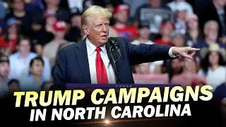 Republican presidential nominee Trump campaigns in North Carolina, Pennsylvania | US Elections 2024