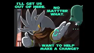 Silver's Future AU: Silver & The Jade Wisp (Sonic The Hedgehog Comic Dub)