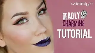 Misslyn Deadly Beautiful Make up Tutorial Look 1