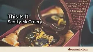 This Is It - Scotty McCreery Personalized Music Box
