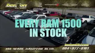 20 Percent Off Rams - Drive and Discover Event at Benson Chrysler Dodge Jeep Ram