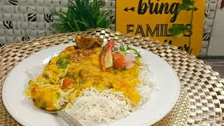 Indian Style Daal Chawal Recipe ❤️Daal Fry with Rice 🍚🌾