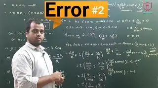 Neet | Jee Mains | Class 11| #2 | Error | Addition, Subtraction| Multiplication and Division|Nucleus
