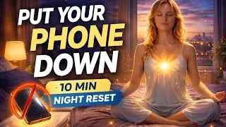 PUT YOUR PHONE DOWN (10 Minute Evening Digital Detox Meditation)