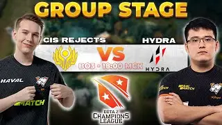 GPK на замене🔴[RU] CIS Rejects vs HYDRA [Bo3] | D2CL 2022 S7 | Group Stage | DOTA 2