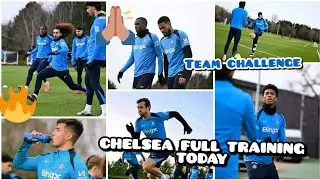 TRAINING Ahead Of West Ham | Chelsea Training Today | Aaron Anselmino Debut Preparations And More...