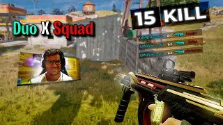 DOMÍNIO TOTAL no DUO vs SQUAD | 15 ABATES | ERANGEL SUBZERO