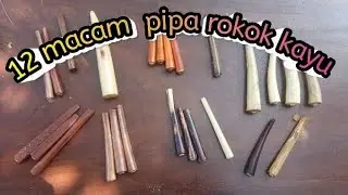 12 MACAM PIPA ROKOK KAYU