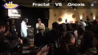 King of Freestyle CBA 2011 : Fractal vs Gnoxis en [HD]