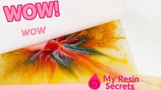 WOW! 3D Resin Flower Reveal 🌸 | DIY Lotus Art