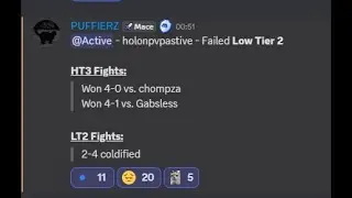 mace lt2 test vs coldified (2-4) raw footage from our fights (1 month before the coldi files)