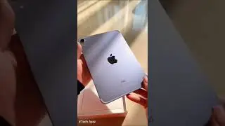 Unboxing Ipad mini Purple #shorts #tech ayaz