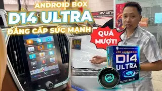 ANDROID BOX D14 ULTRA HO&Agrave;N THIỆN NHẤT CHO VINFAST LUX A, D&Ugrave;NG ỔN ĐỊNH NHẤT | HTD VIỆT NAM