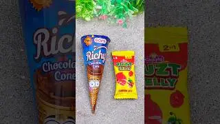 surprise chocolate fill cone Unboxing 🎊🍫🍦big chocolate surprise inside🍫🎁#shorts#chocolate#cone