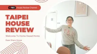 Taipei Apartment Rental Tour - Daan Share House | How foreigners rent a room from Home Sweet Home