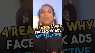 4 Reasons Why Facebook Ads Are Effective? #metaads #facebookads #shorts