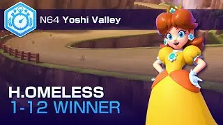 N64 Yoshi Valley - 2:02.515 - h.omeless (Mario Kart Society Time Trials)