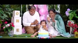 Srinitha's Cake Smash Teaser || Aruna Studi Barkatpura