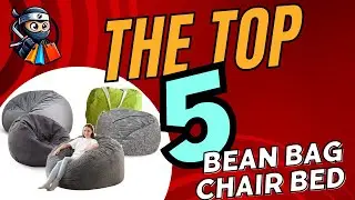 Top 5 Giant Bean Bag Chair Beds with High-Density Foam Filling! 💤🛋️