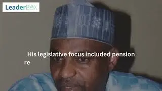 Profile of Mohammed Adamu Bello, Former Senator Kano Central (2007&ndash;2011)