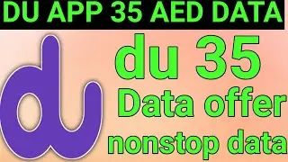 How can I activate du 35 data package?
