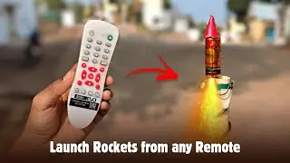 DIY Remote Control Rocket Launcher 🚀 | Easy Tutorial Step by Step