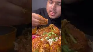 ASMR: Eating fish egg curry Mukbang eating challenge ASMRshorts #shortsvideo