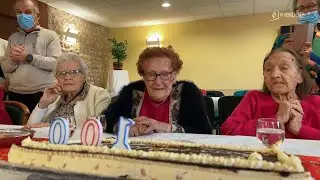 Fontenay-le-Comte : Six centenaires fêtent simultanément leur anniversaire dans cet ehpad !