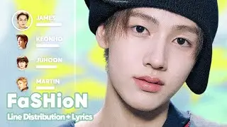 CORTIS - FaSHioN (Line Distribution + Lyrics Karaoke) PATREON REQUESTED