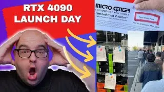 RTX 4090 LAUNCH DAY - Big Lines, BUT Is it SOLD OUT?